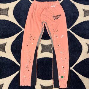 Gallery Dept Painted Flare Sweatpants Pink Size Large